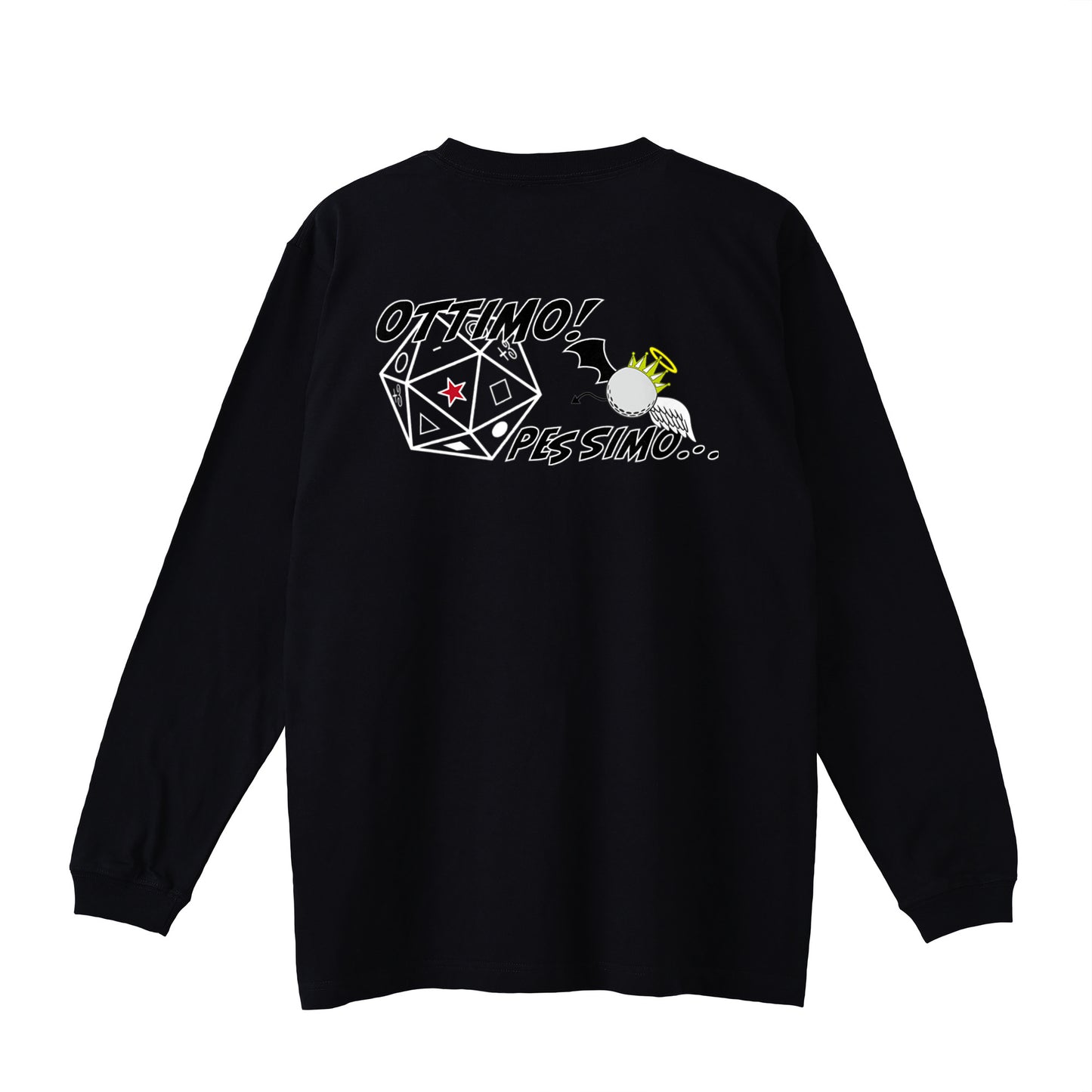 ロングスリーブTシャツ(5.6oz) black image