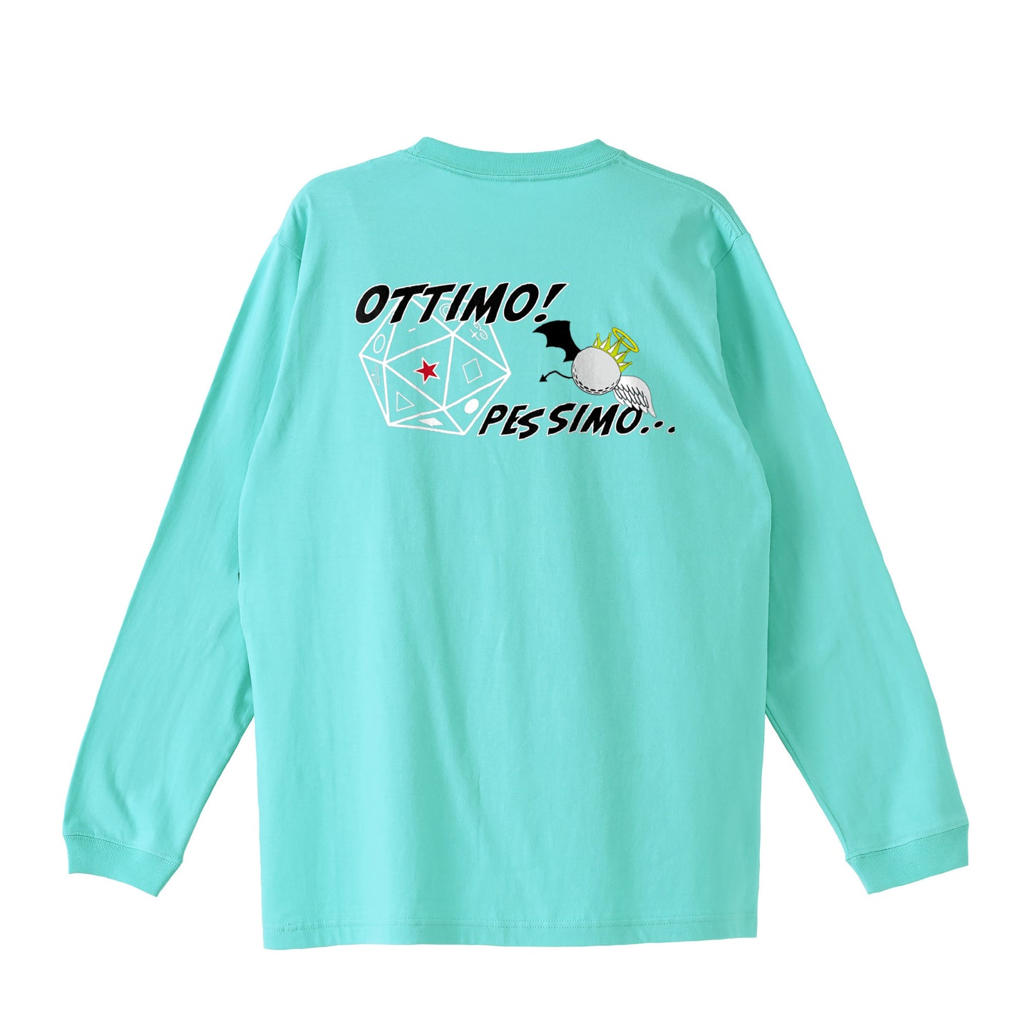 ロングスリーブTシャツ(5.6oz) pastel-emerald image