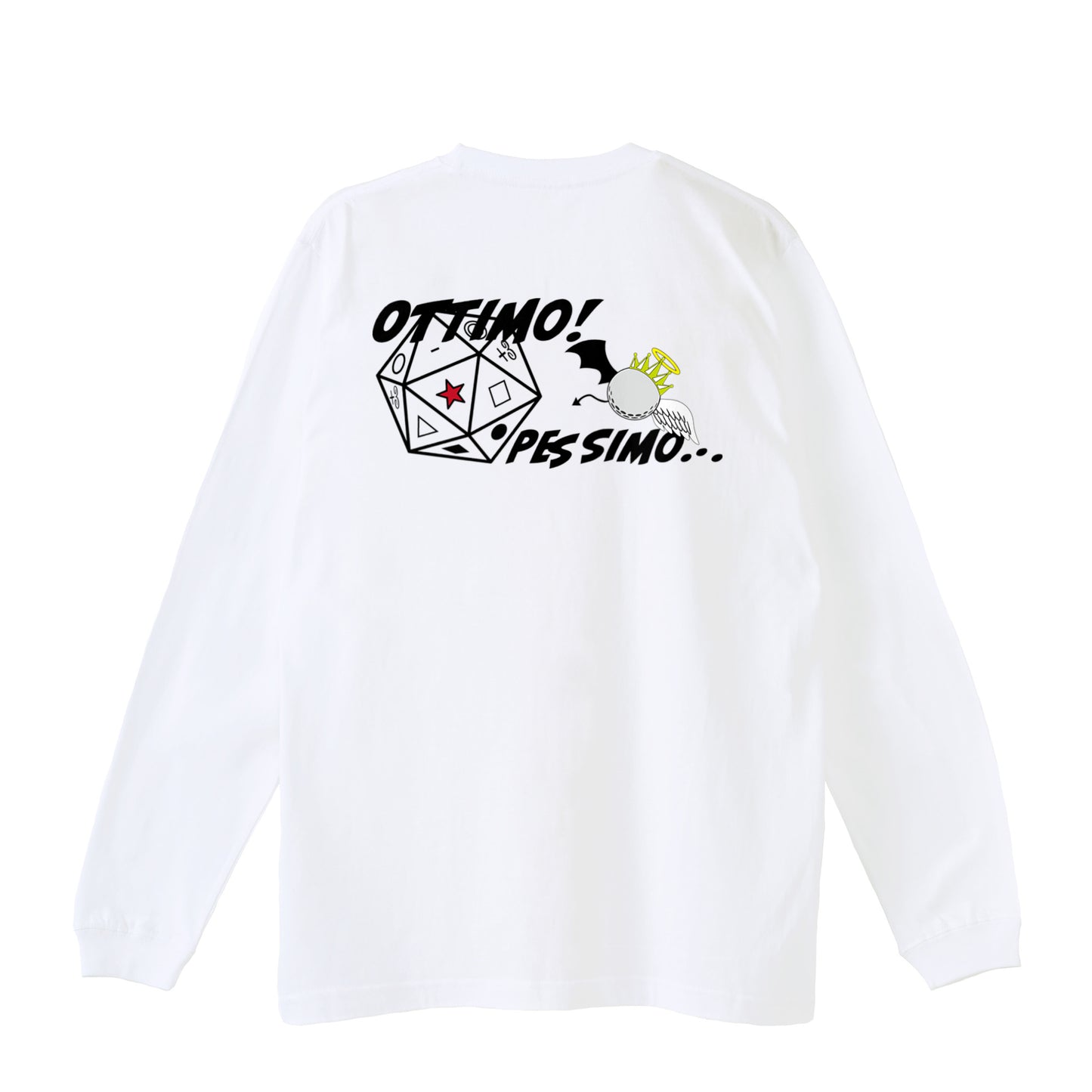 ロングスリーブTシャツ(5.6oz) white image