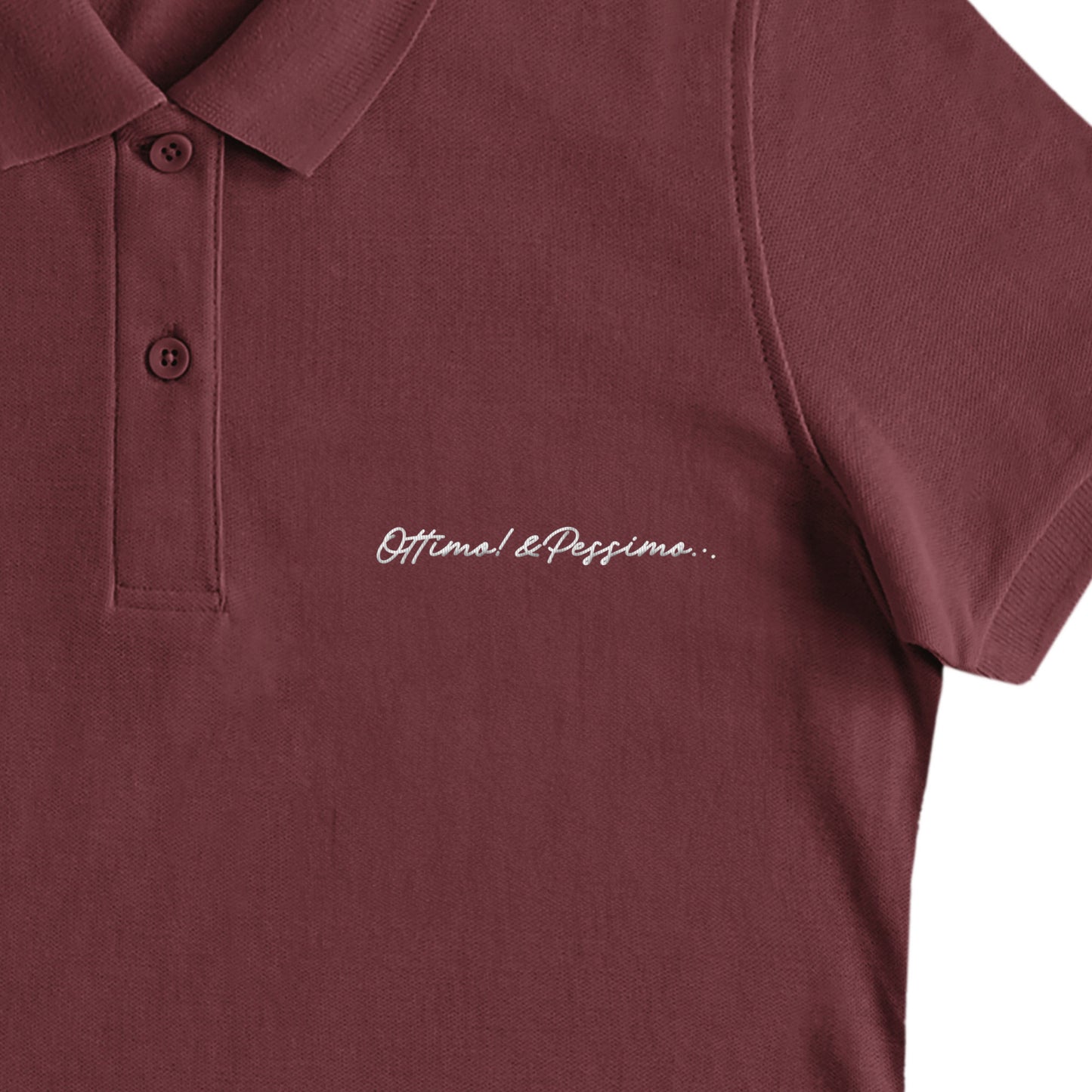 レディースポロ burgundy image