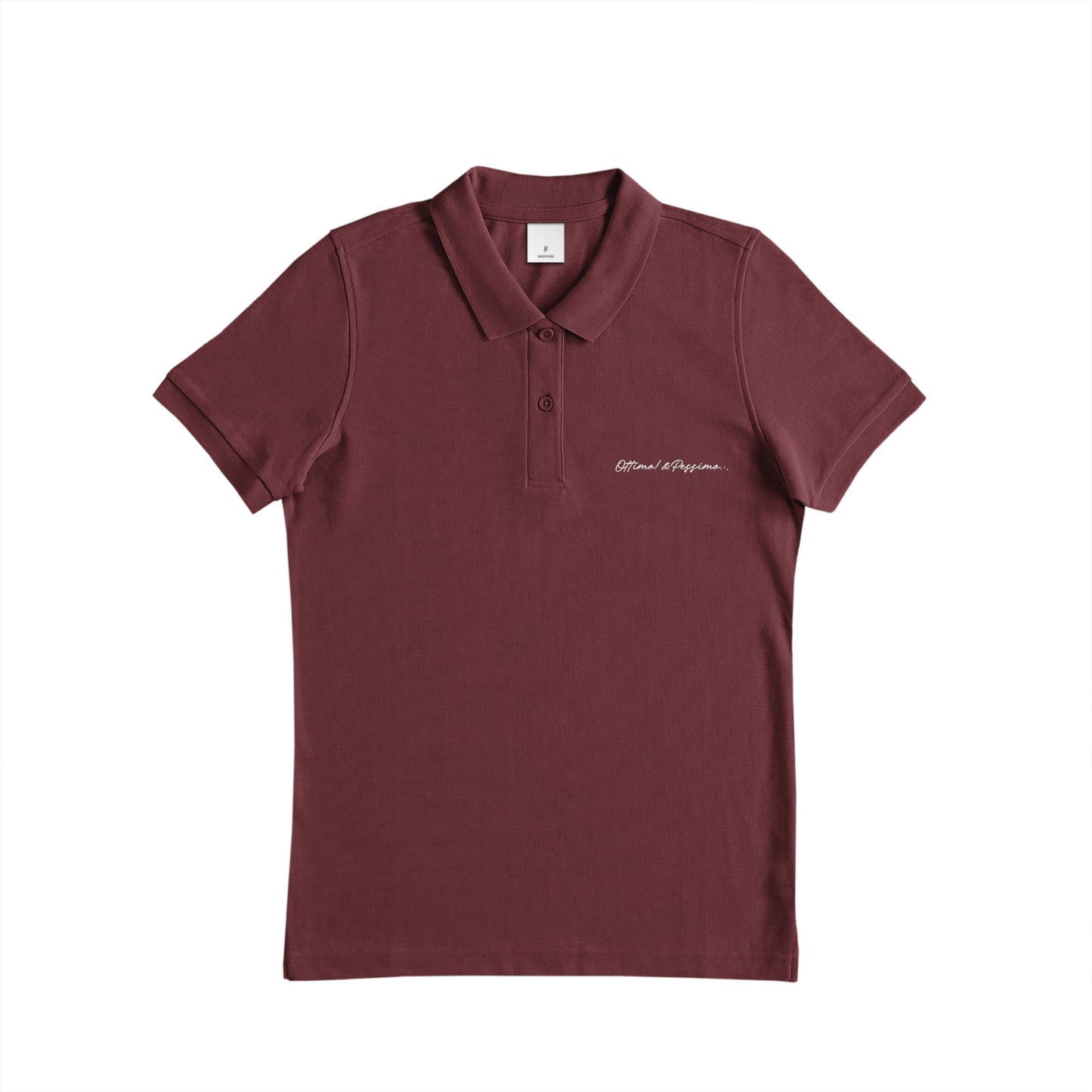 レディースポロ burgundy image