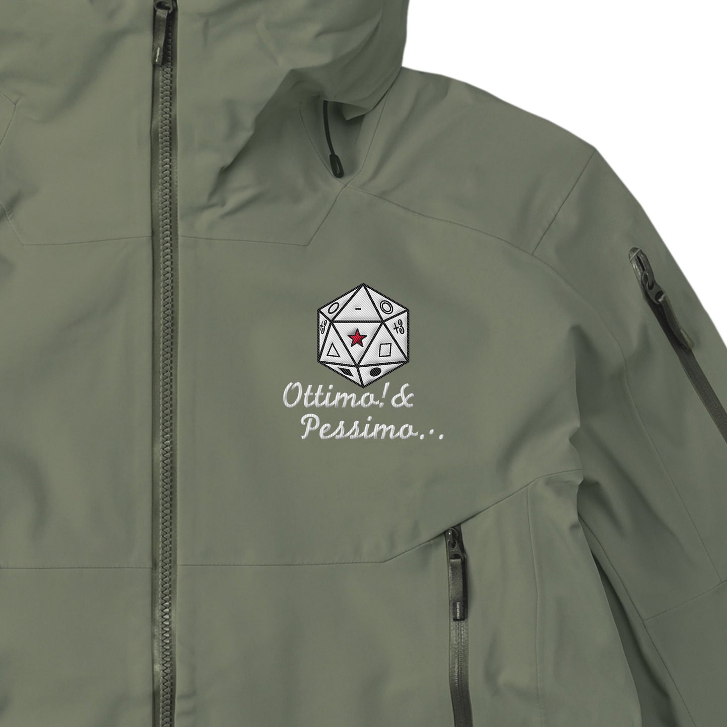 防水マウンテンパーカー khaki image