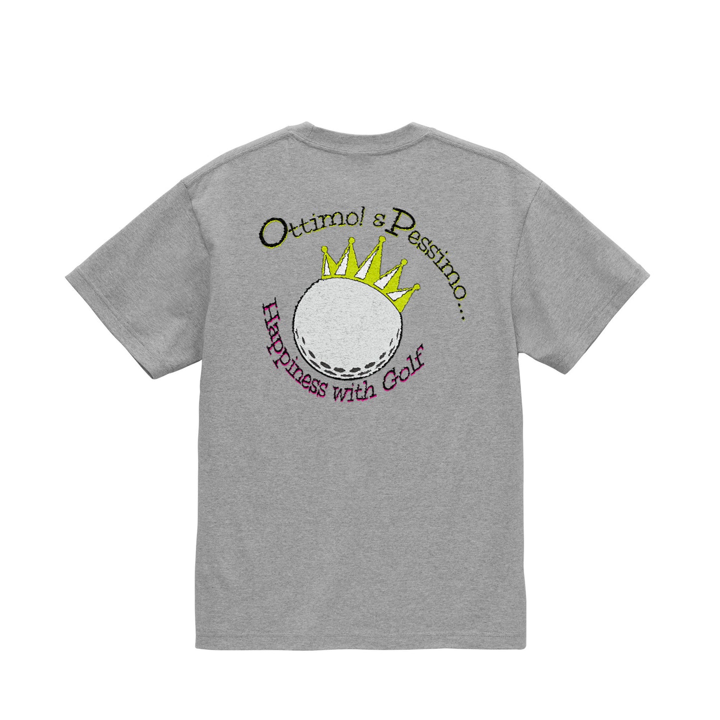 6.0オンスTシャツ ~Crown Ball Logo~ mixed-gray image