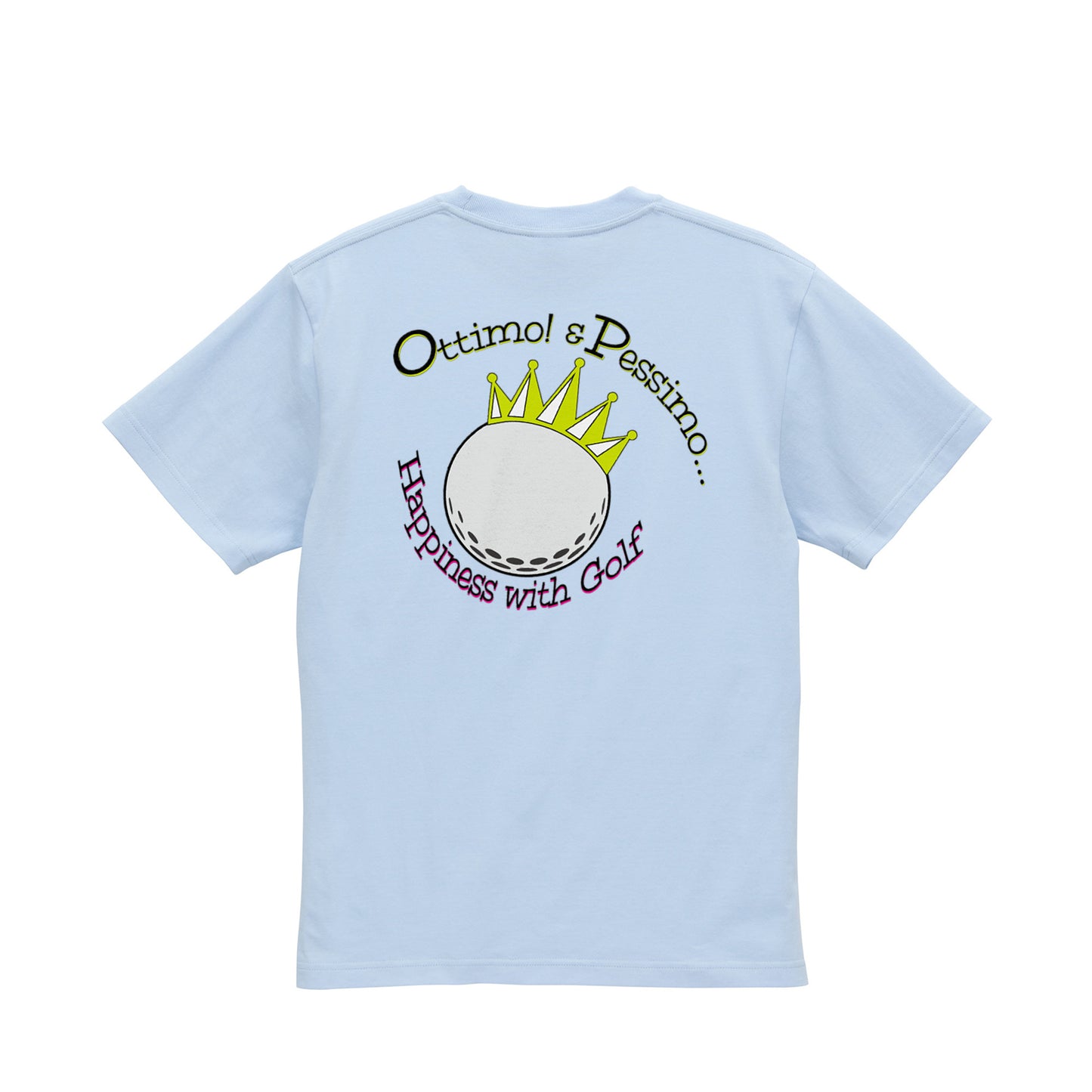 6.0オンスTシャツ ~Crown Ball Logo~ sky-blue image