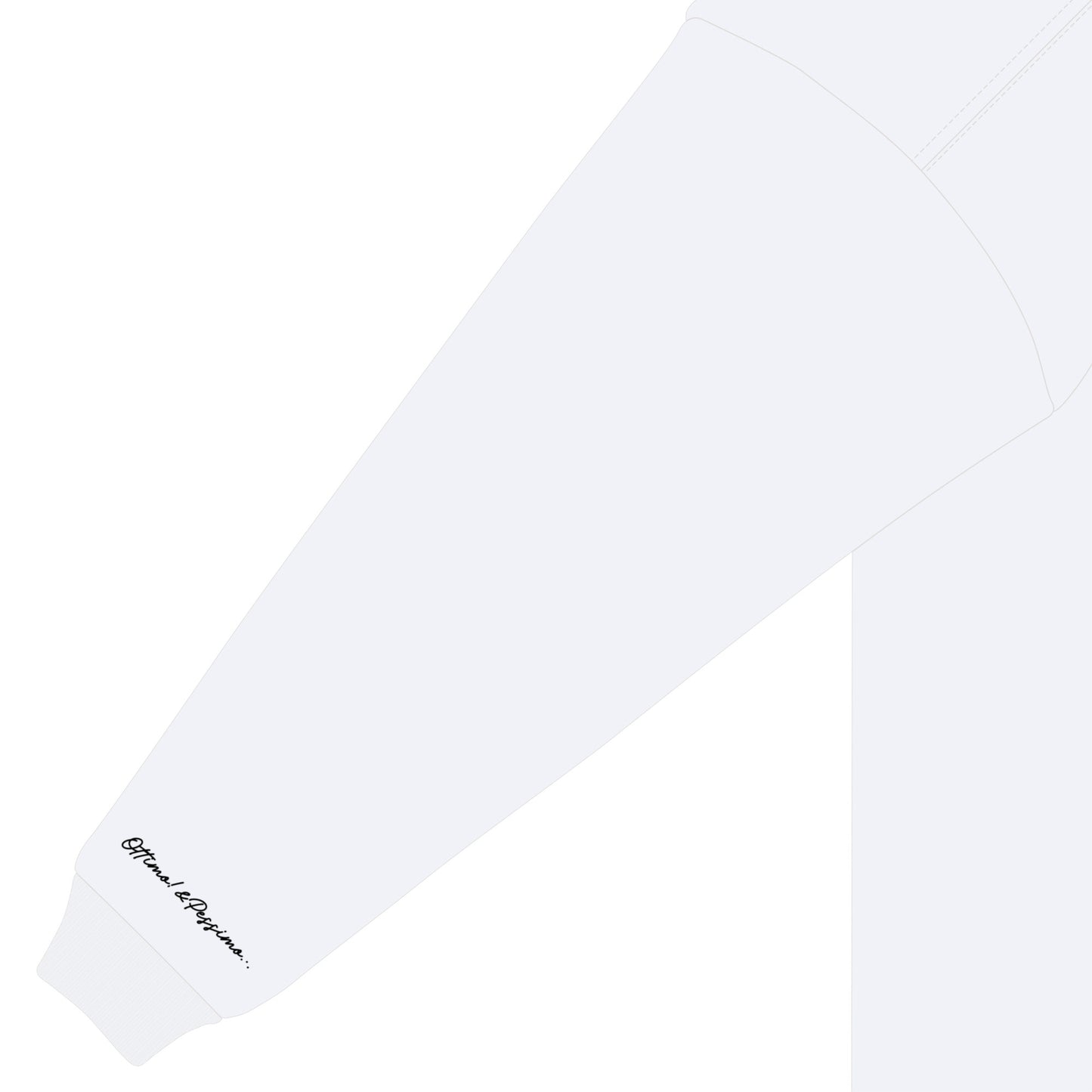モックネック ロングスリーブシャツ white image