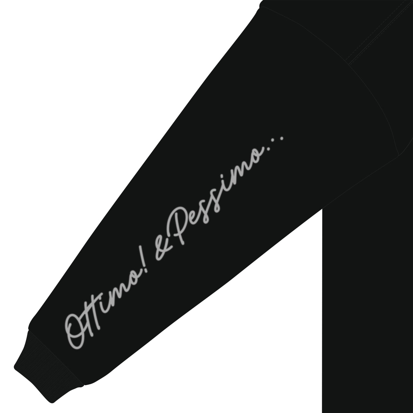 モックネックロングスリーブシャツ クラウンボールプリント black image