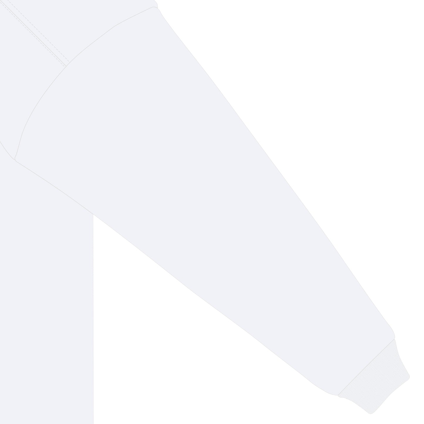 モックネックロングスリーブシャツ クラウンボールプリント white image