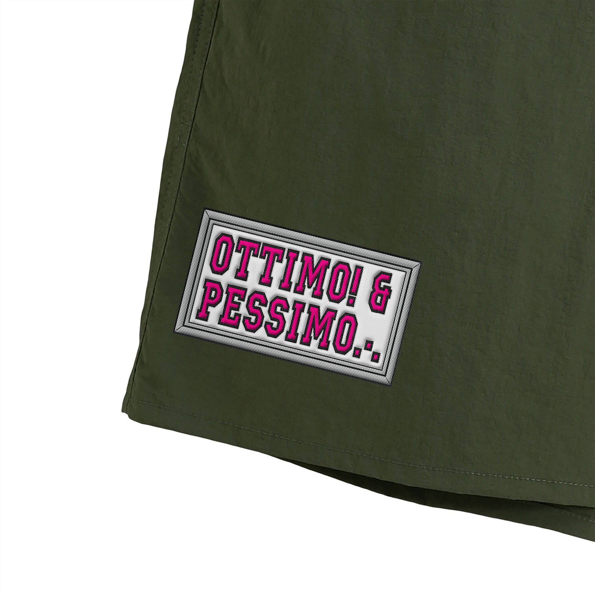 ショートハーフパンツ olive-drab image