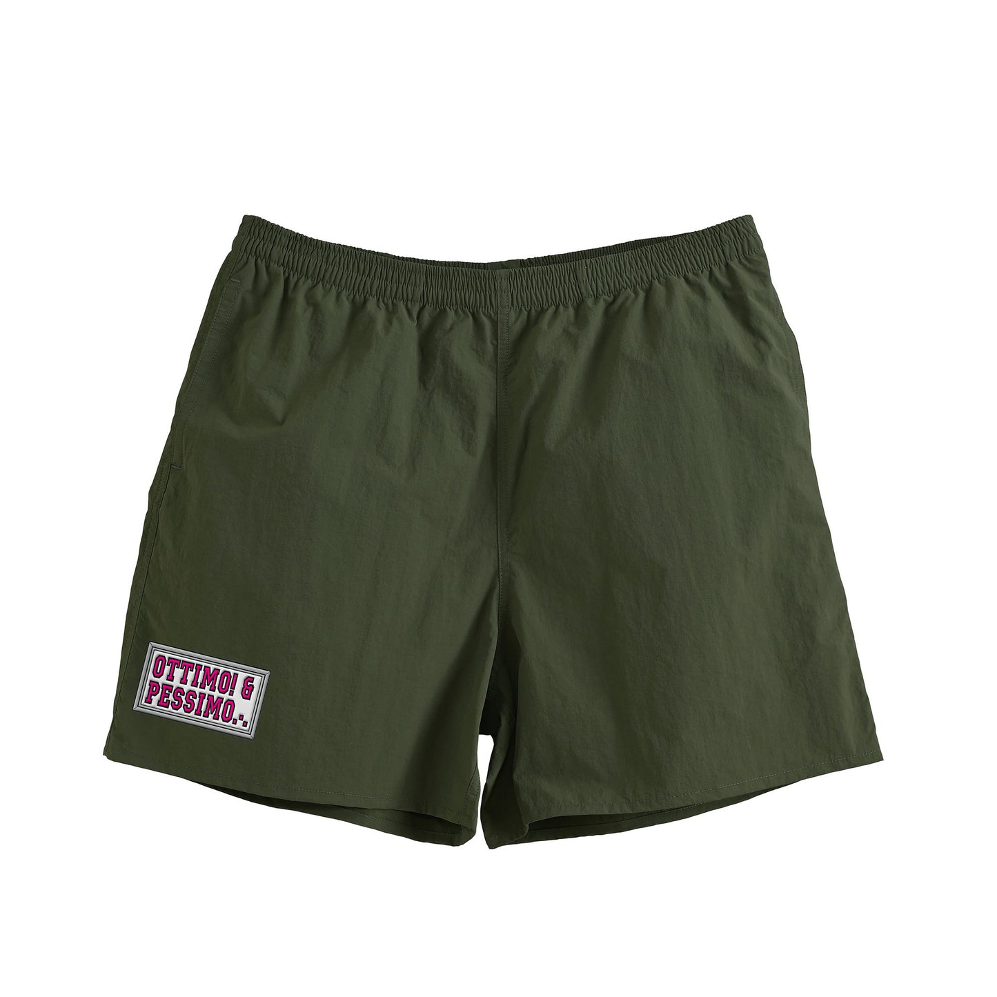 ショートハーフパンツ olive-drab image