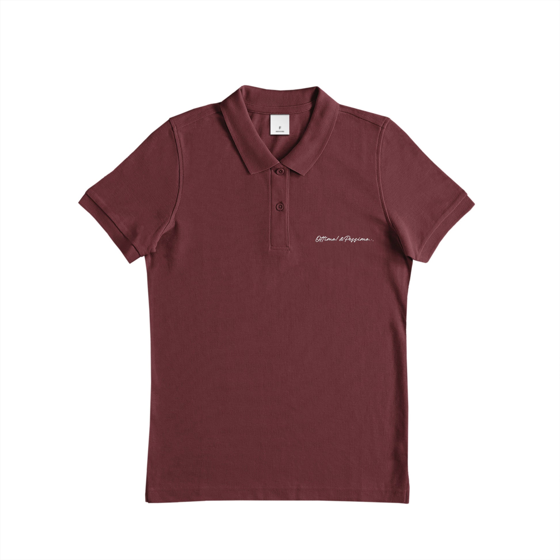 レディースポロ burgundy image