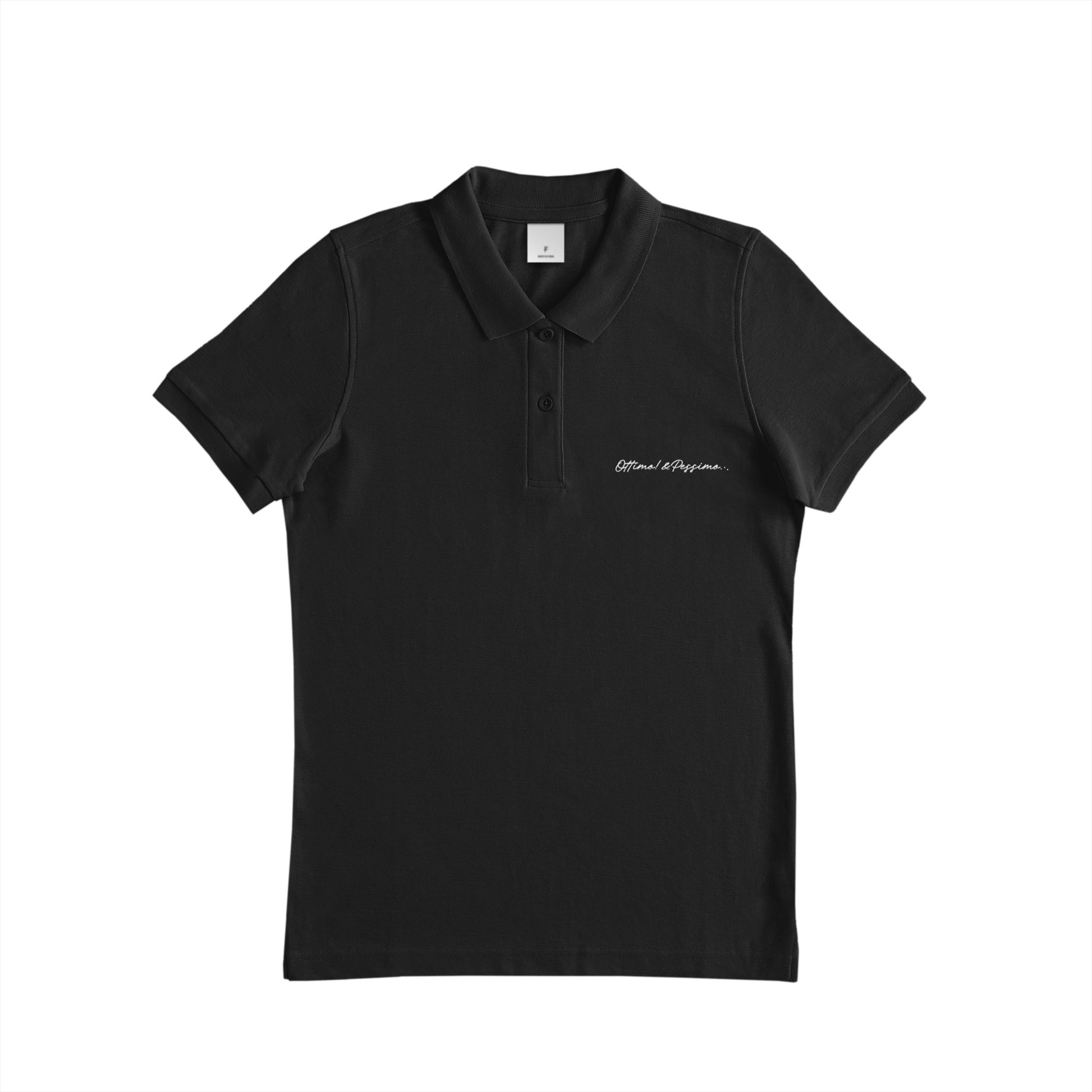レディースポロ black image