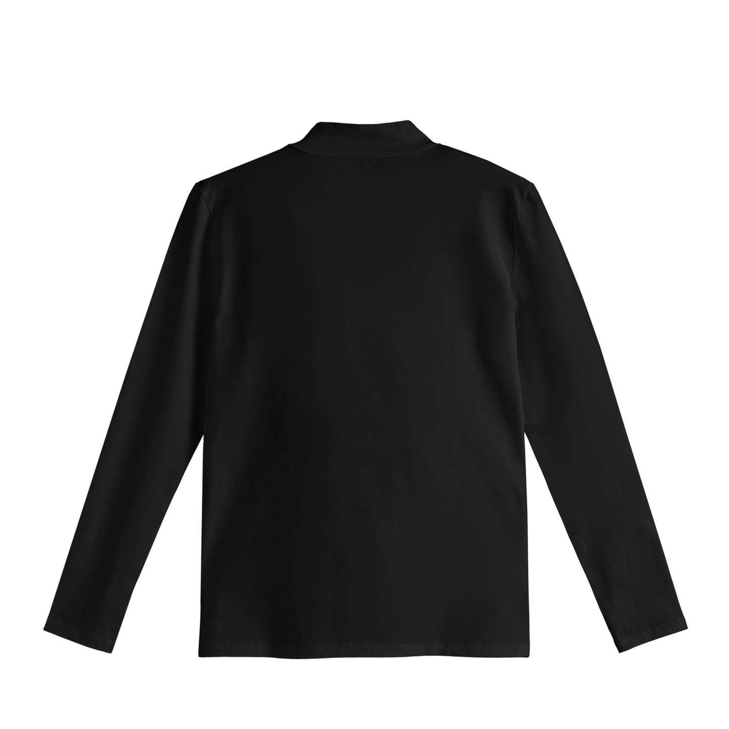 モックネック　ロングスリーブ black image