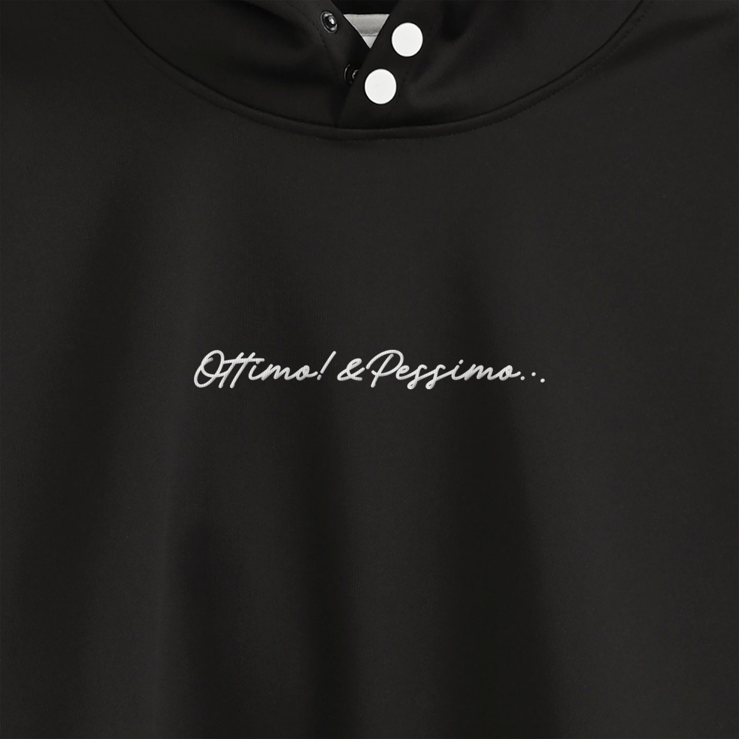 フーデッドフーデッドパーカー black image