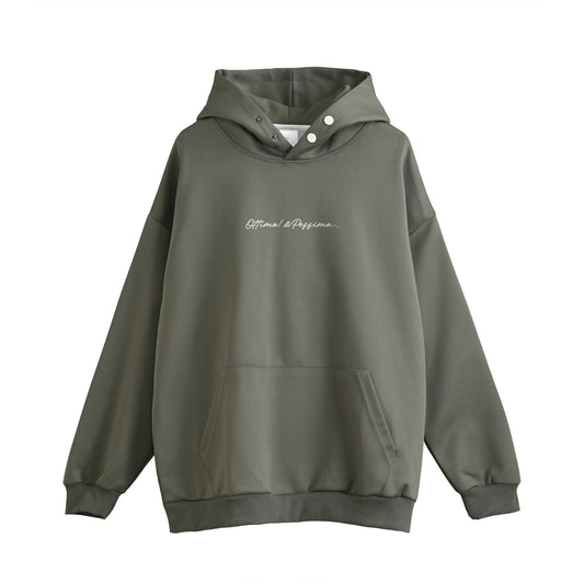 フーデッドフーデッドパーカー dark-gray image