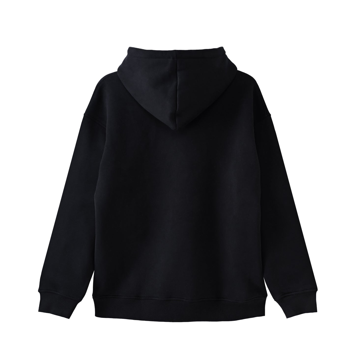 厚手裏起毛ビッグシルエットパーカー　『36/36』 black image