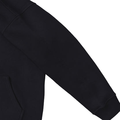 厚手裏起毛ビッグシルエットパーカー　『36/36』 black image