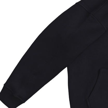 厚手裏起毛ビッグシルエットパーカー　『36/36』 black image