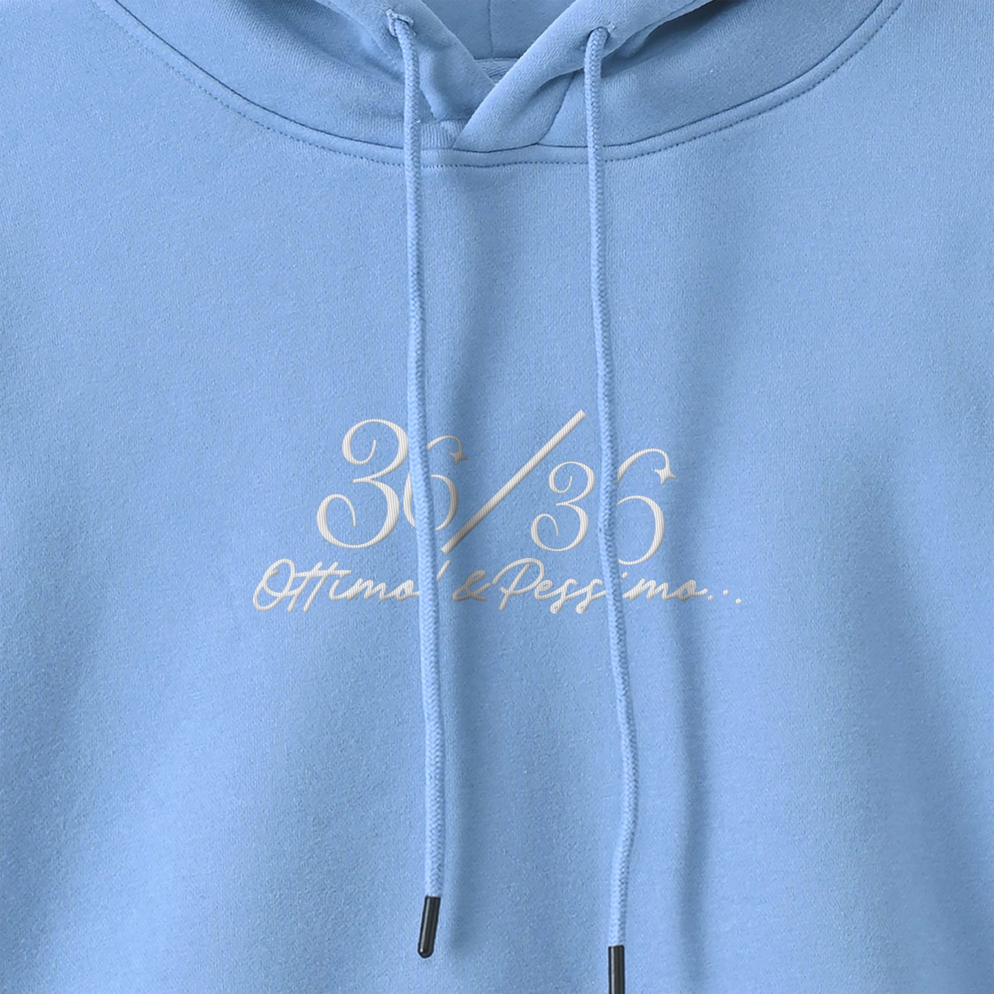 厚手裏起毛ビッグシルエットパーカー　『36/36』 blue image