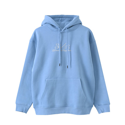 厚手裏起毛ビッグシルエットパーカー　『36/36』 blue image