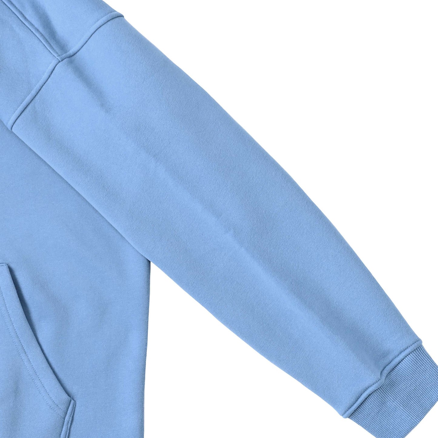 厚手裏起毛ビッグシルエットパーカー　『36/36』 blue image