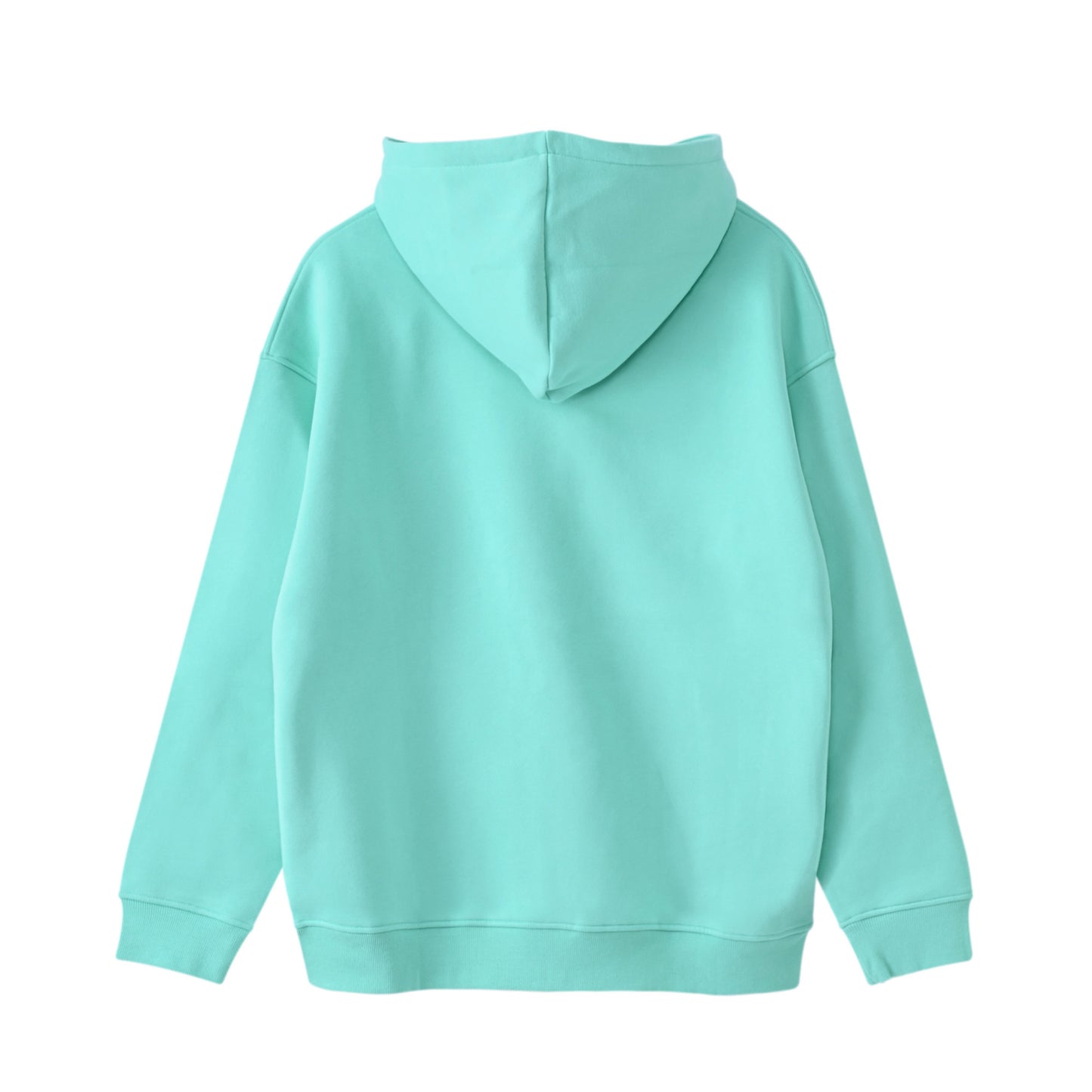 厚手裏起毛ビッグシルエットパーカー　『36/36』 emerald-green image