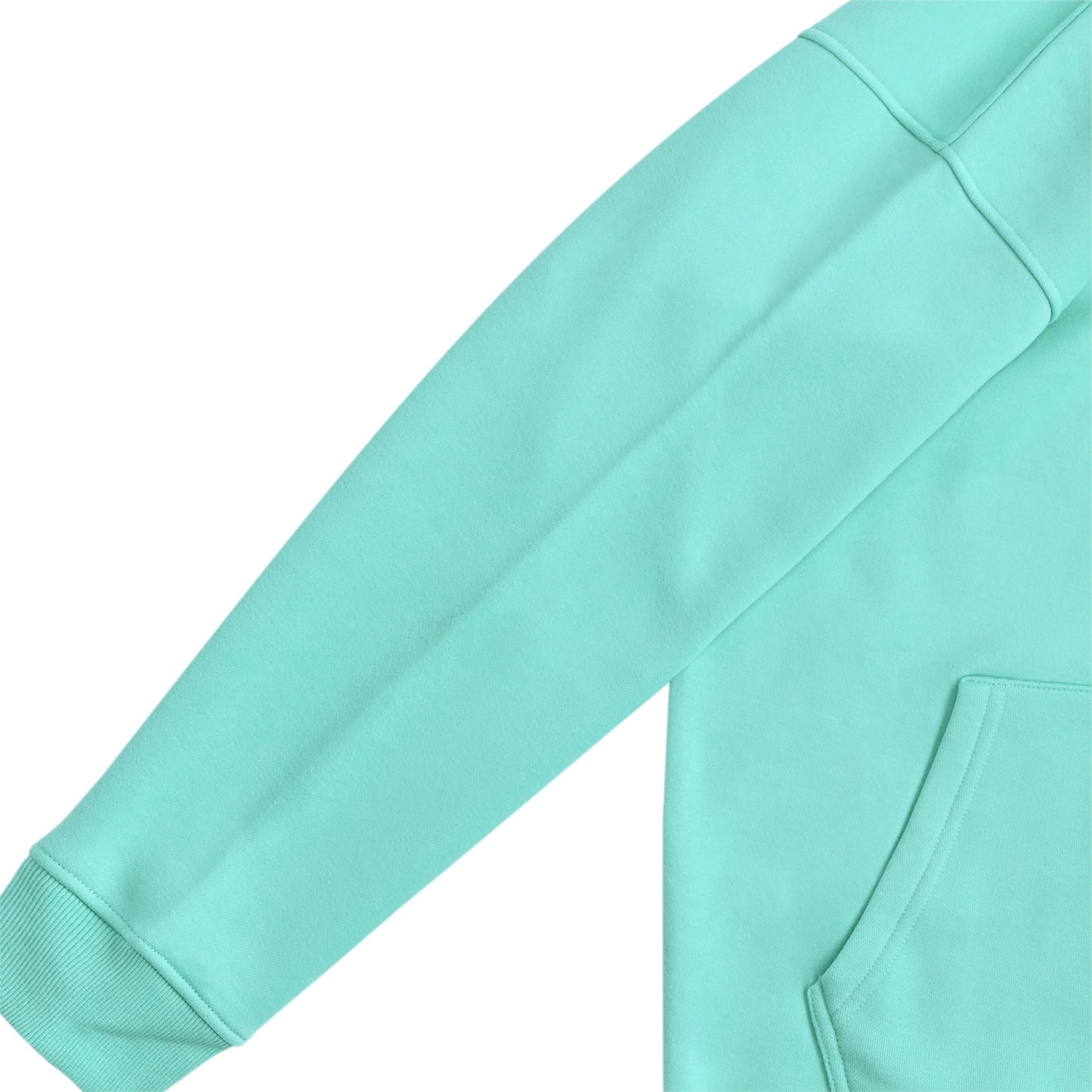 厚手裏起毛ビッグシルエットパーカー　『36/36』 emerald-green image