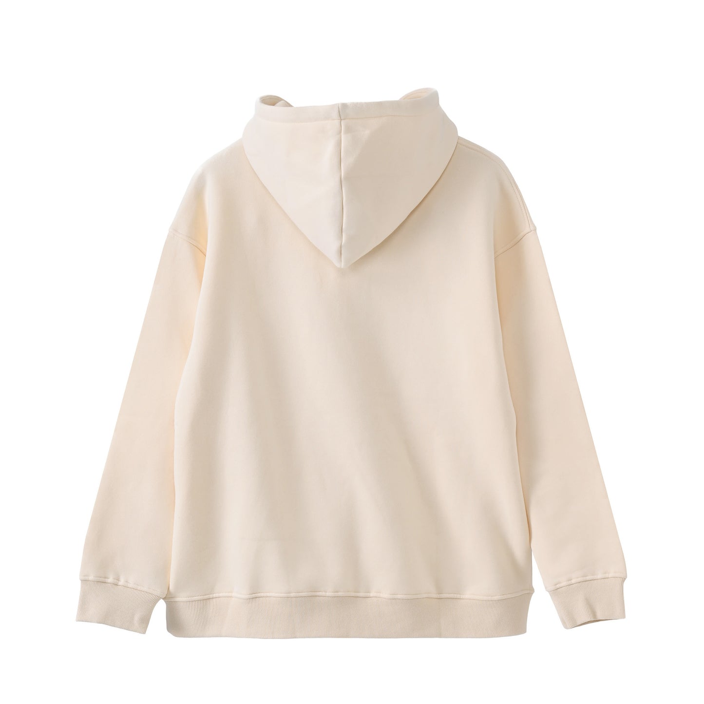 厚手裏起毛ビッグシルエットパーカー　『36/36』 ivory image