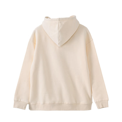 厚手裏起毛ビッグシルエットパーカー　『36/36』 ivory image