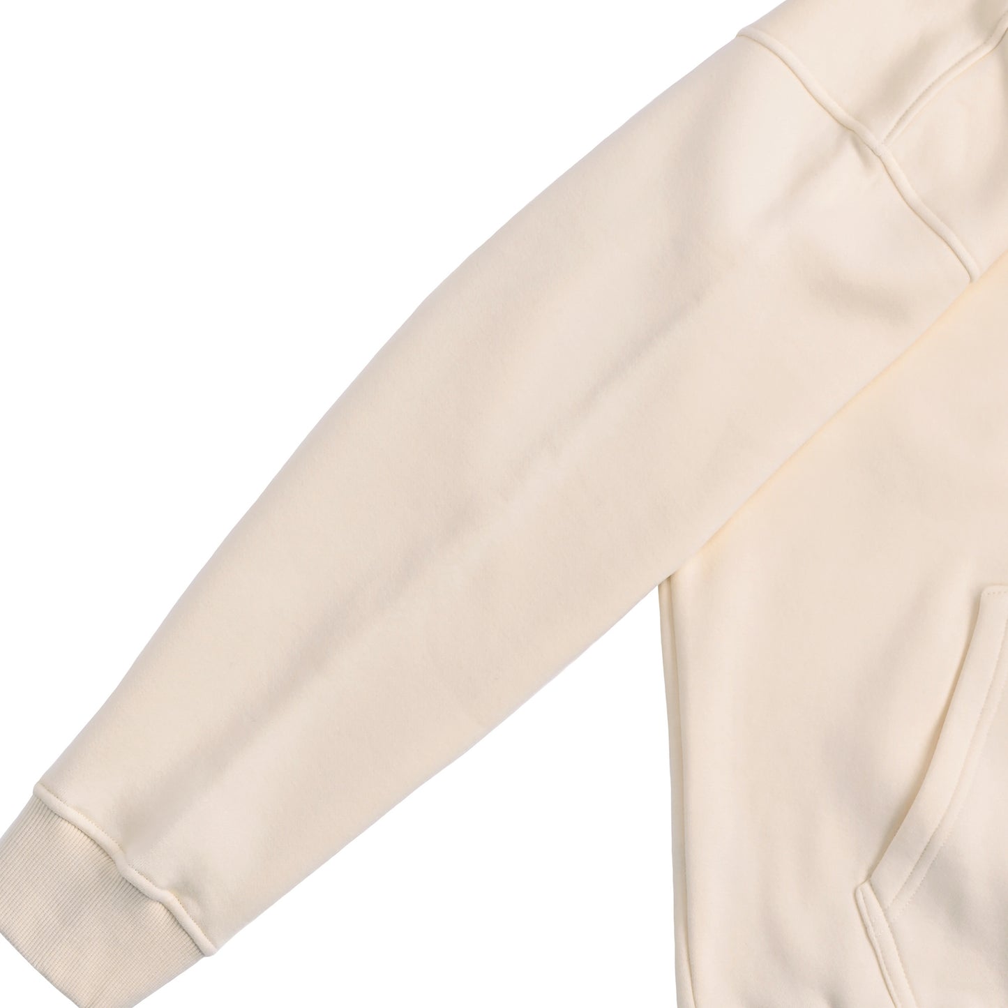 厚手裏起毛ビッグシルエットパーカー　『36/36』 ivory image