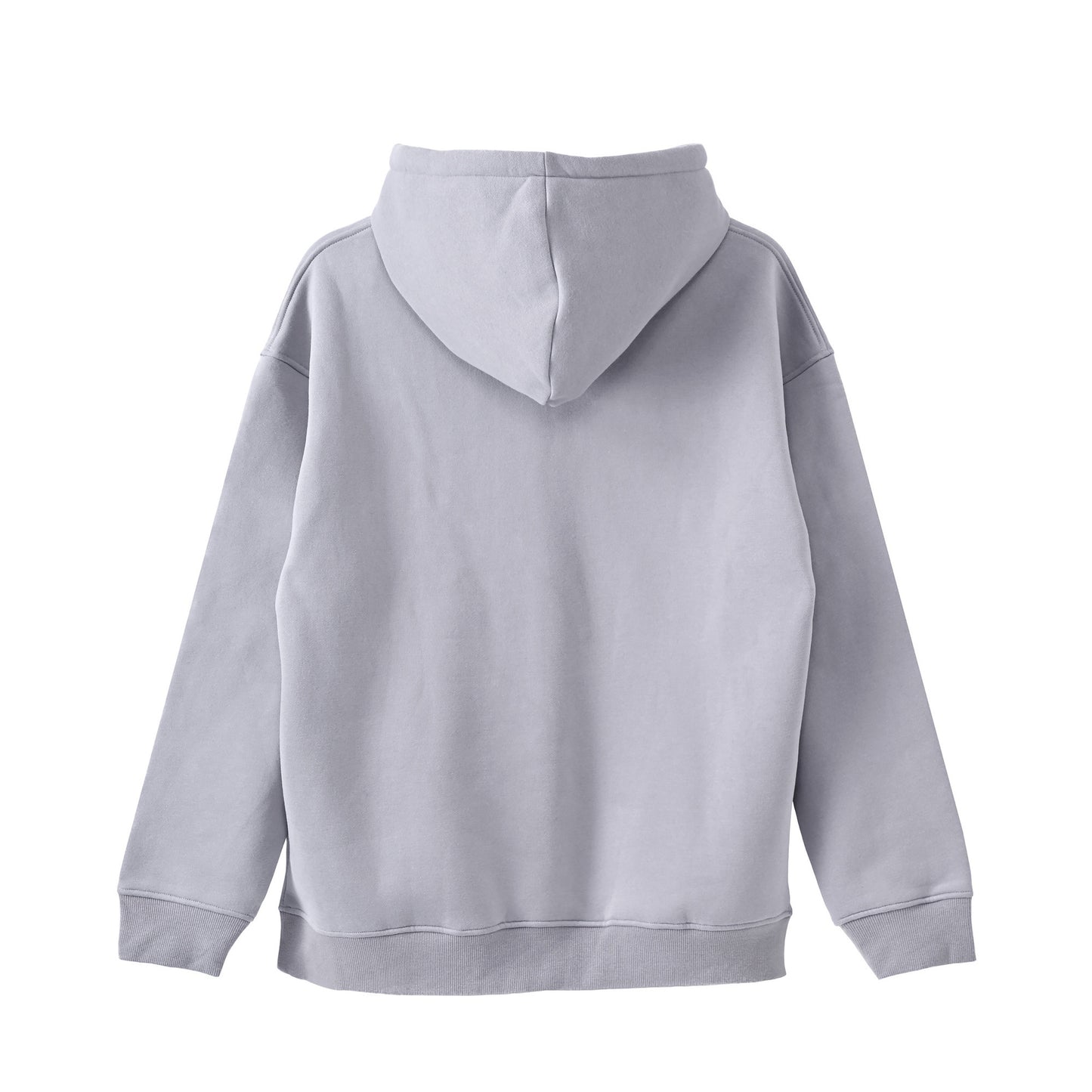 厚手裏起毛ビッグシルエットパーカー　『36/36』 pastel-gray image