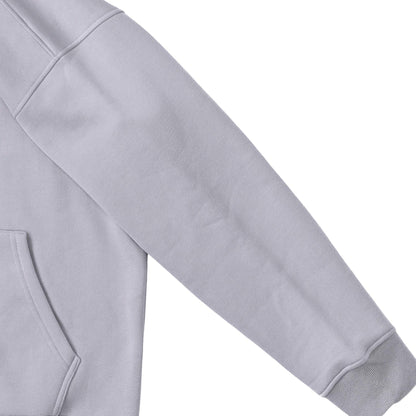 厚手裏起毛ビッグシルエットパーカー　『36/36』 pastel-gray image