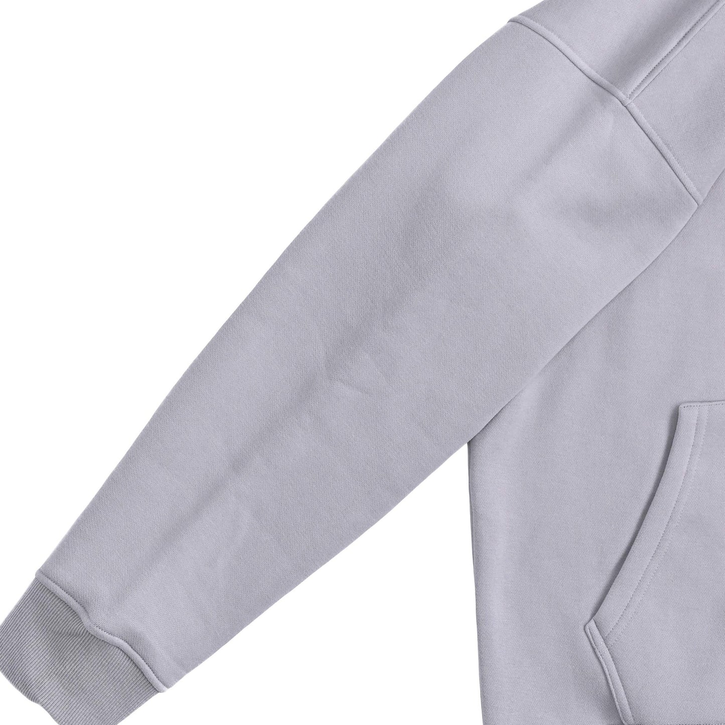 厚手裏起毛ビッグシルエットパーカー　『36/36』 pastel-gray image