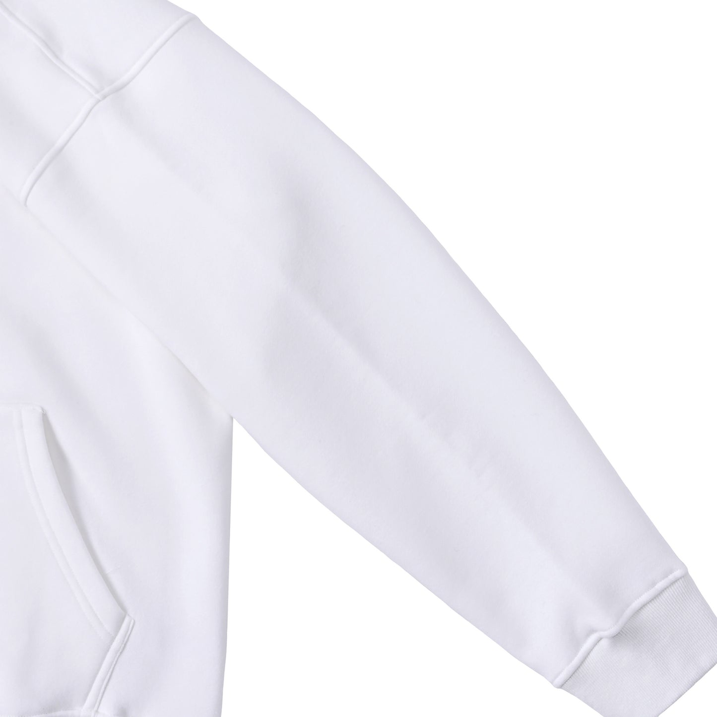 厚手裏起毛ビッグシルエットパーカー　『36/36』 white image