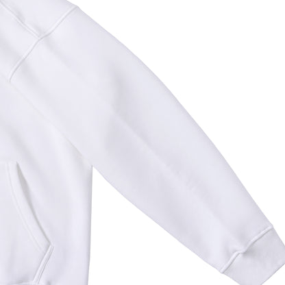 厚手裏起毛ビッグシルエットパーカー　『36/36』 white image