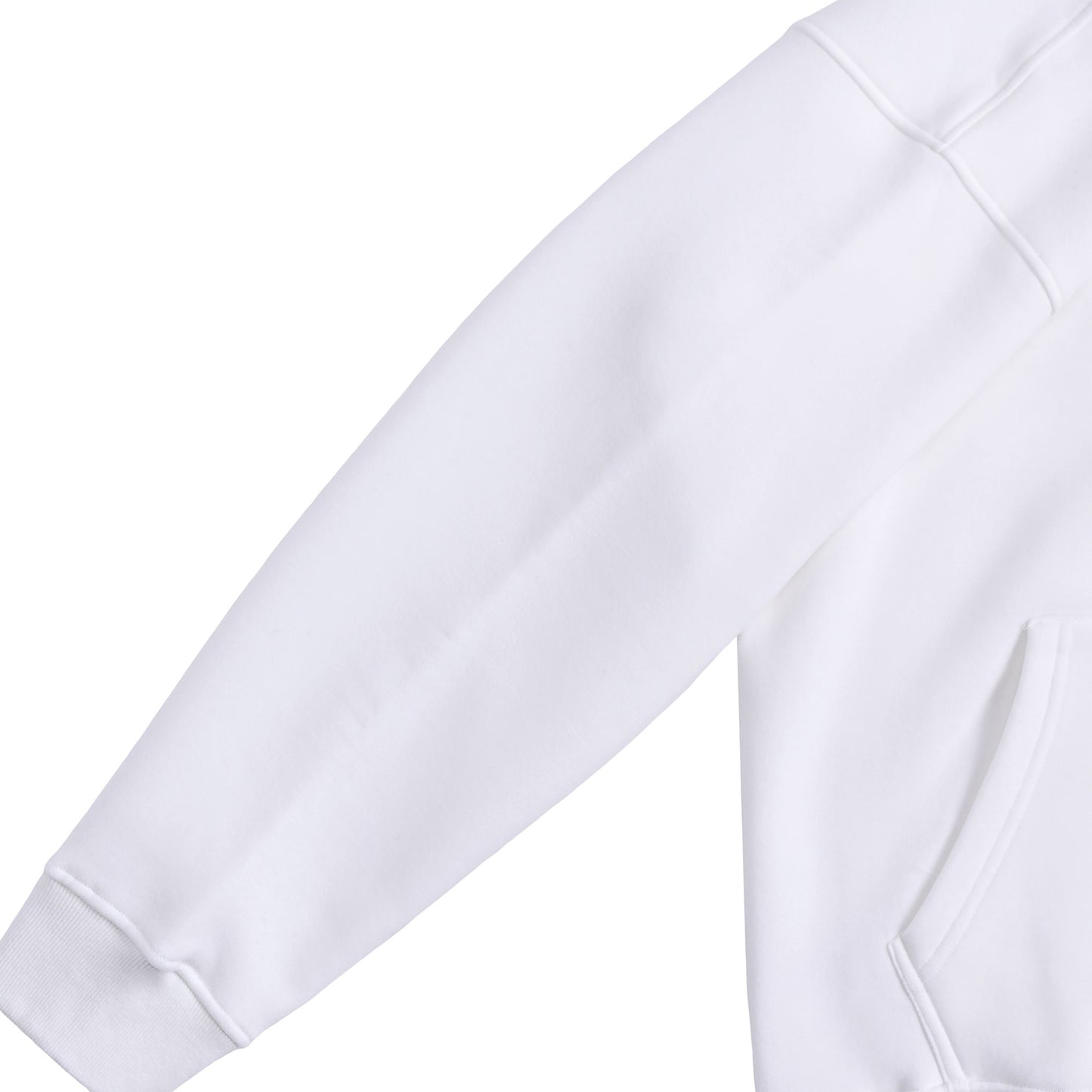 厚手裏起毛ビッグシルエットパーカー　『36/36』 white image