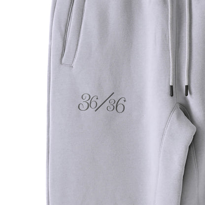 セットアップ　厚手裏起毛スウェット pastel-gray image