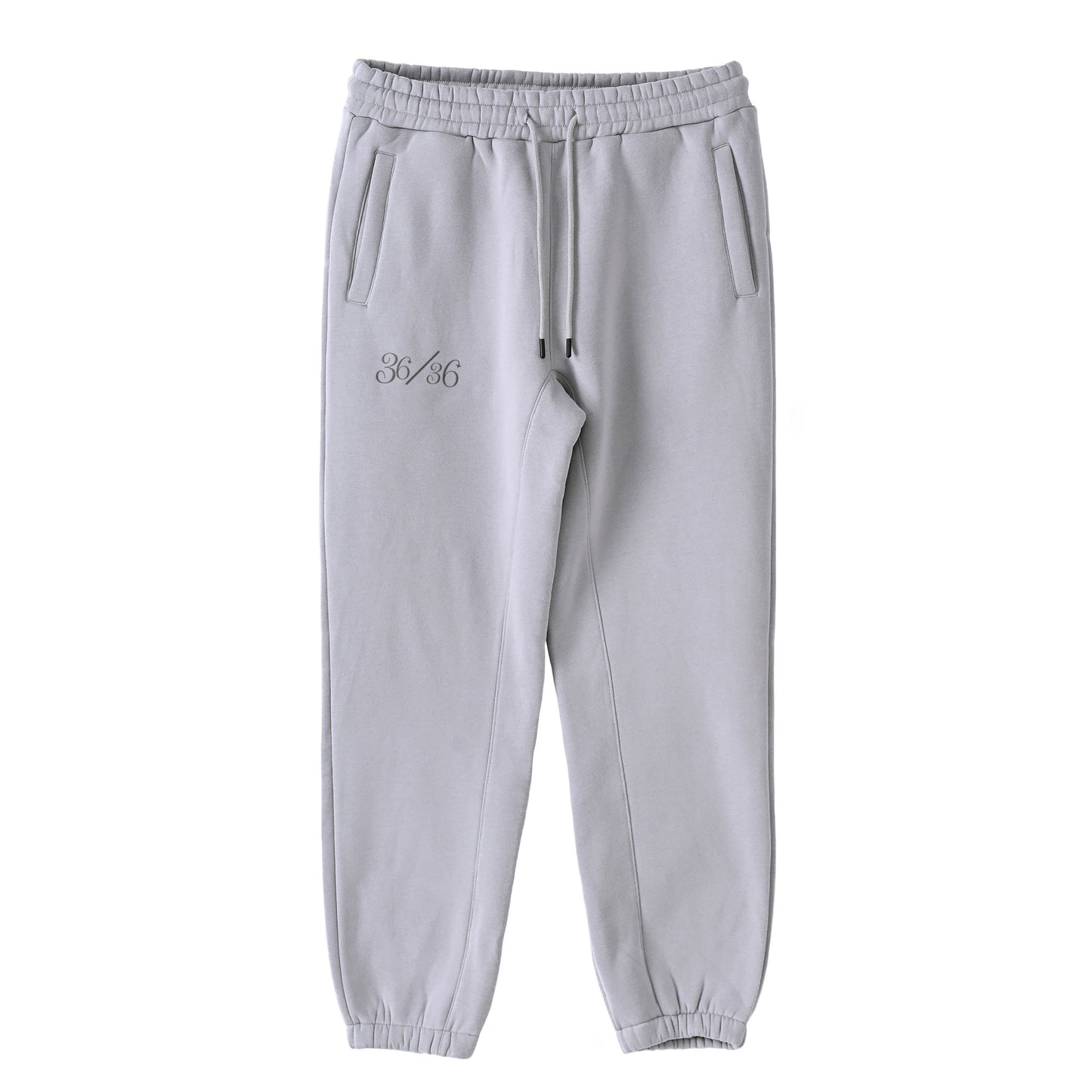 セットアップ　厚手裏起毛スウェット pastel-gray image