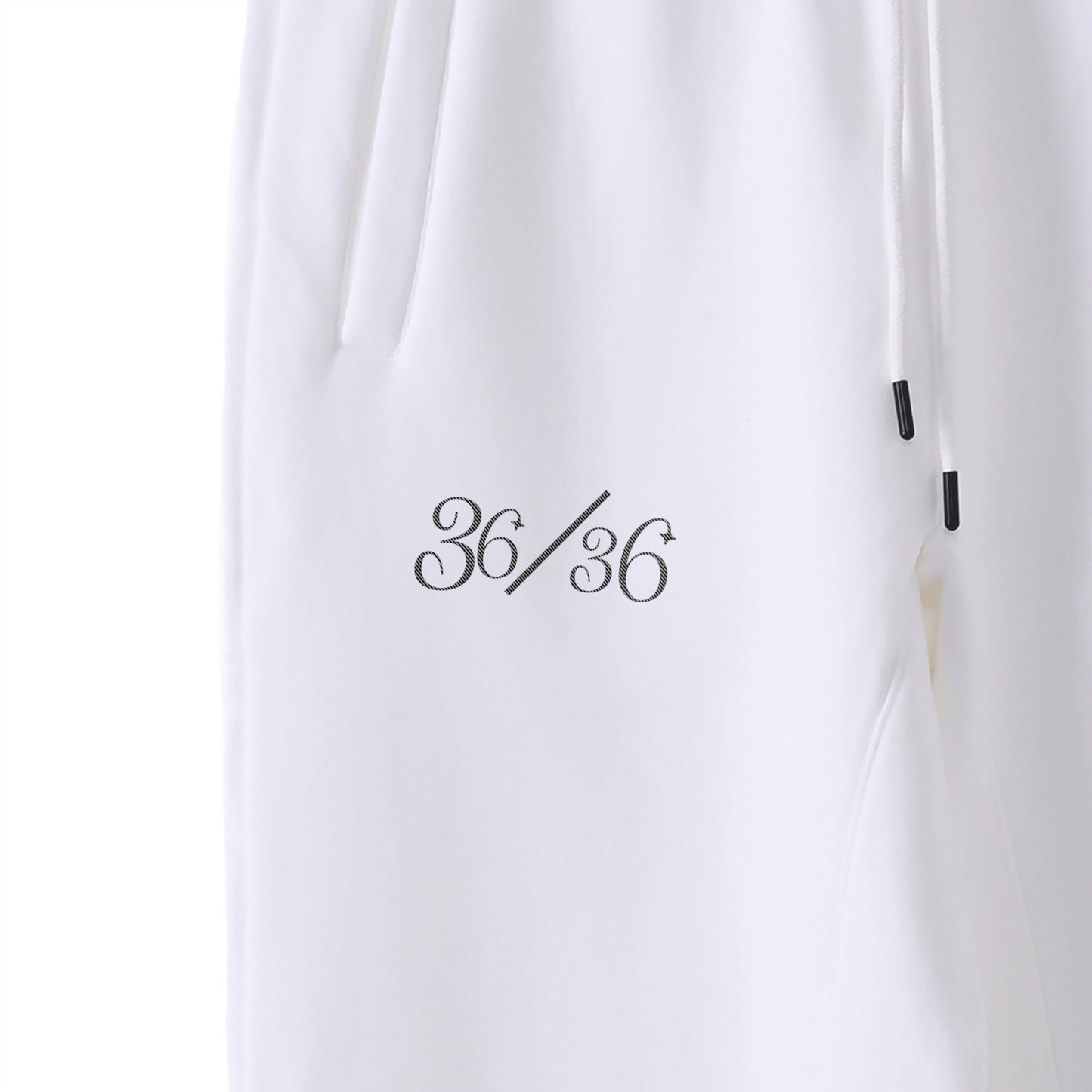 セットアップ　厚手裏起毛スウェット white image