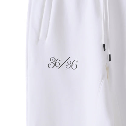 セットアップ　厚手裏起毛スウェット white image