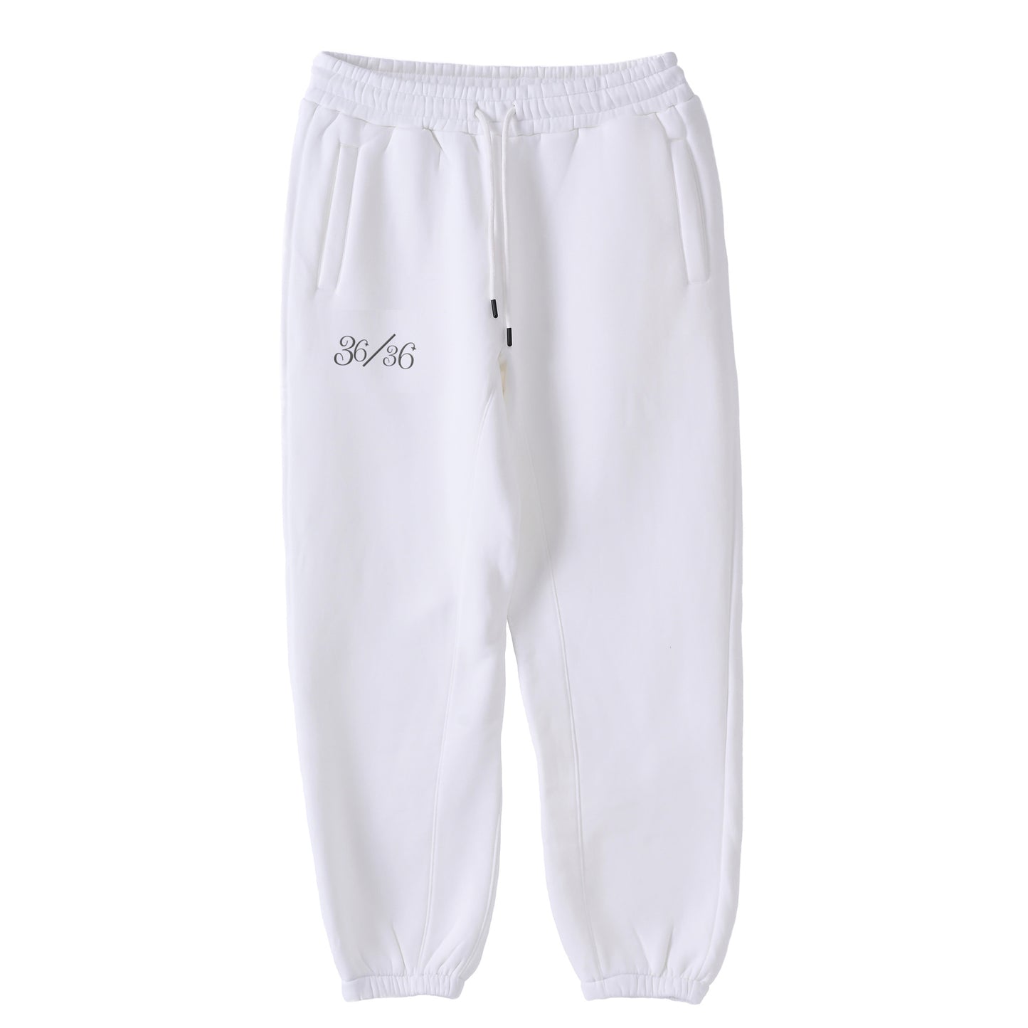 セットアップ　厚手裏起毛スウェット white image