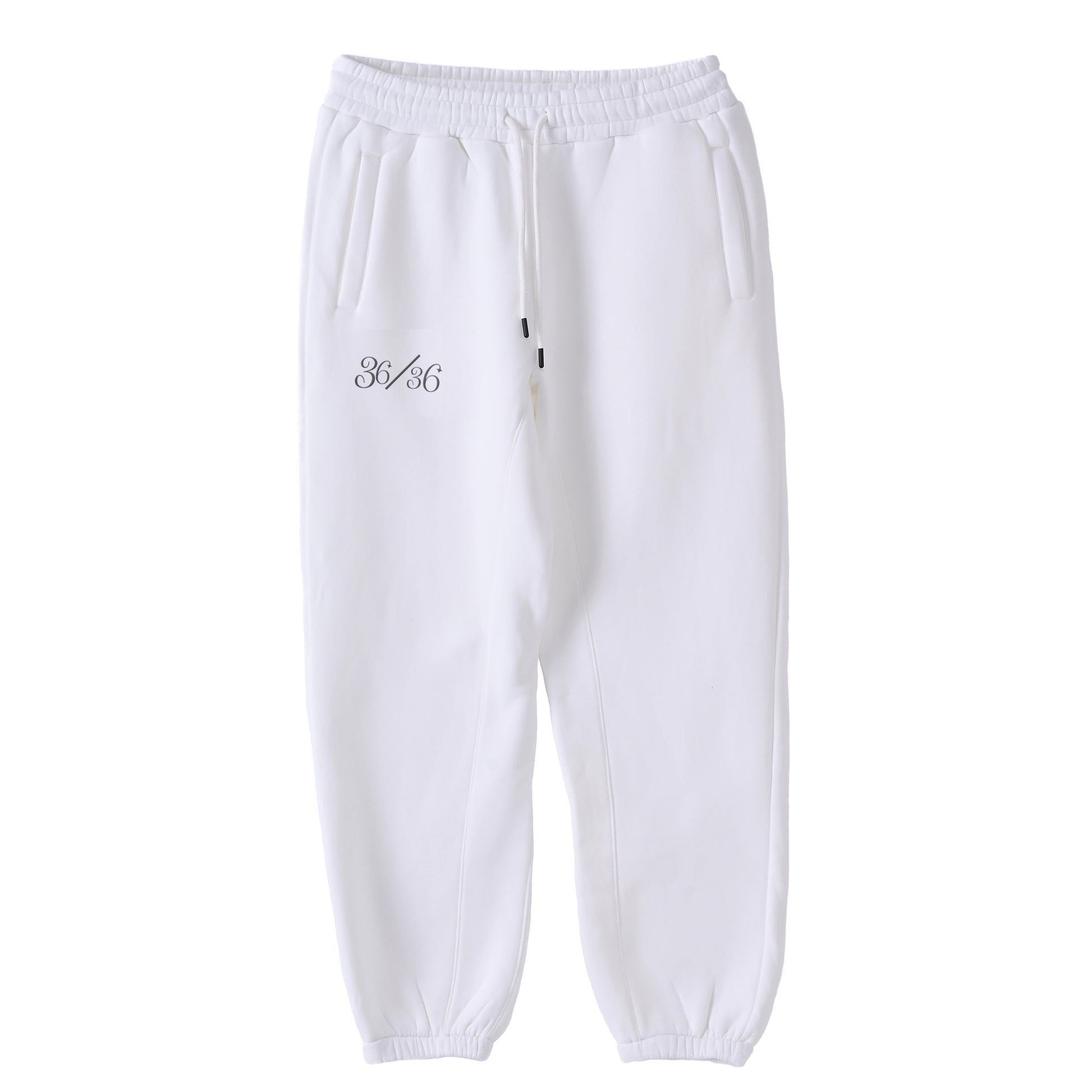 セットアップ　厚手裏起毛スウェット white image