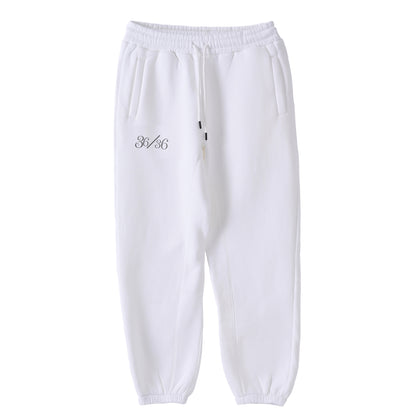 セットアップ　厚手裏起毛スウェット white image