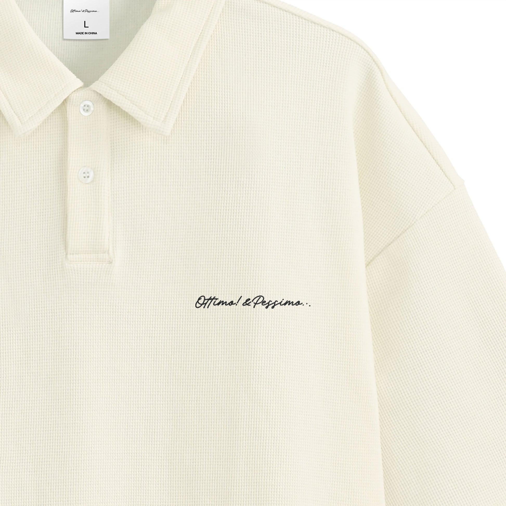 ワッフルポロ~Ottimmo!&Pessimo... Logo~ ivory image