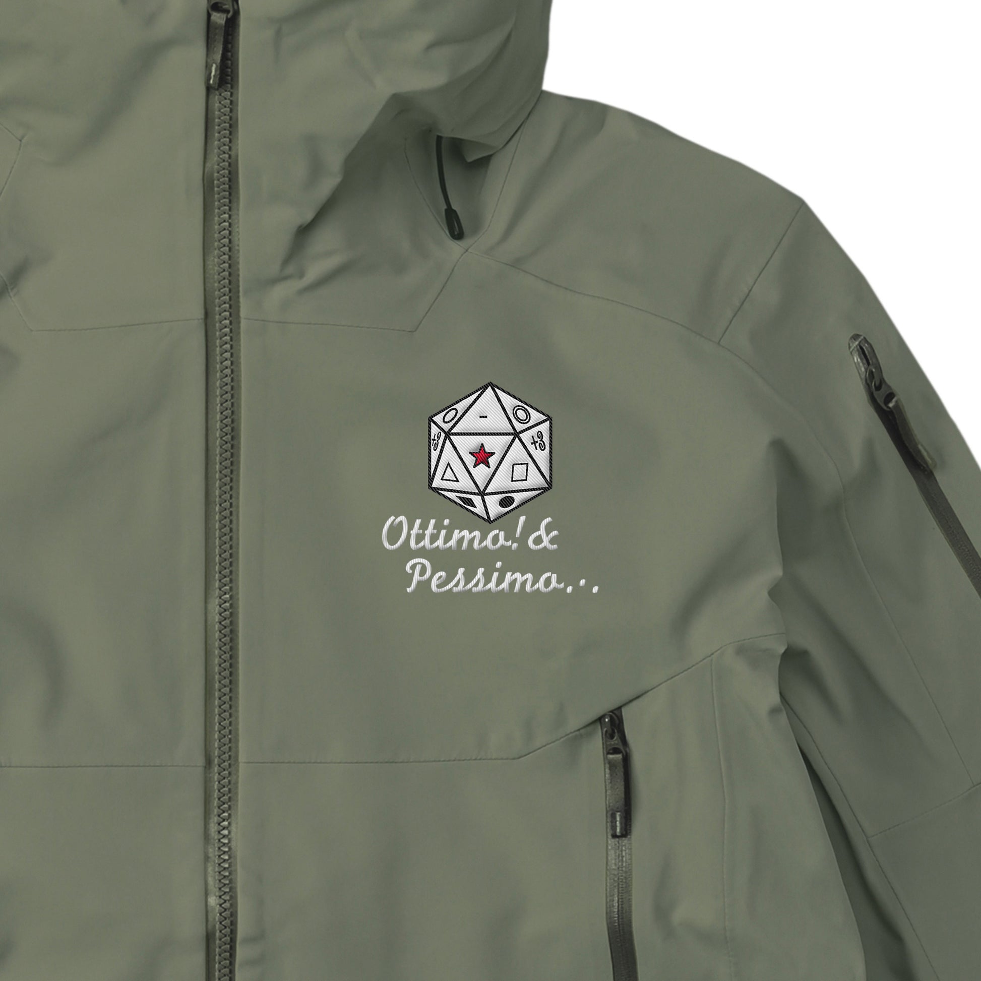 防水マウンテンパーカー khaki image