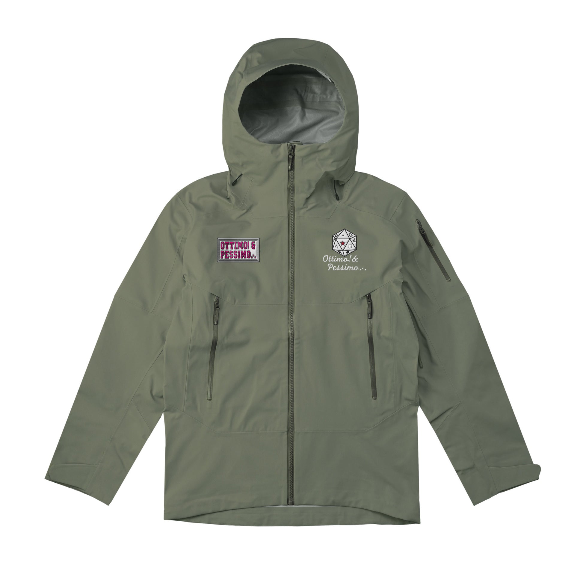 防水マウンテンパーカー khaki image