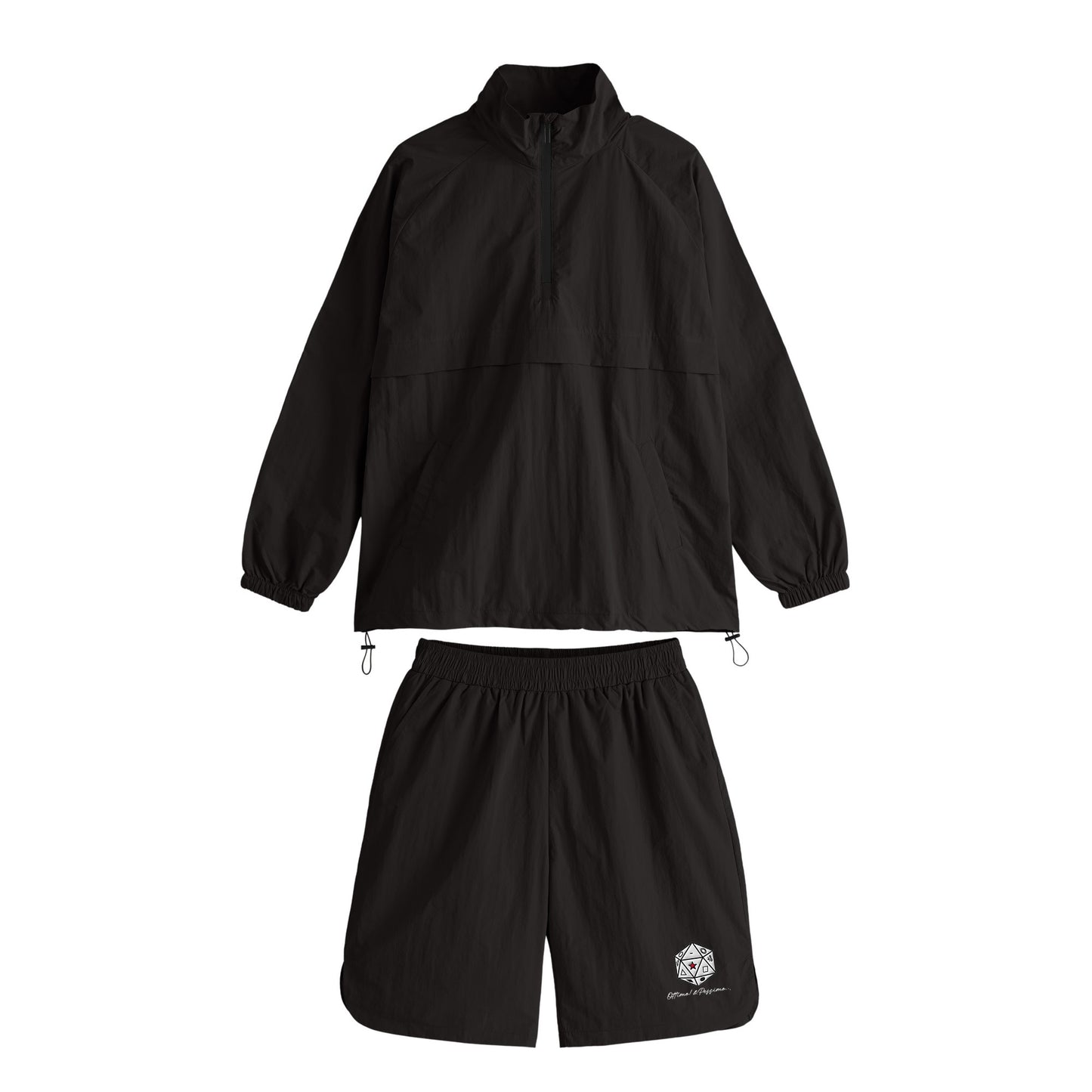 ナイロンセットアップ black image