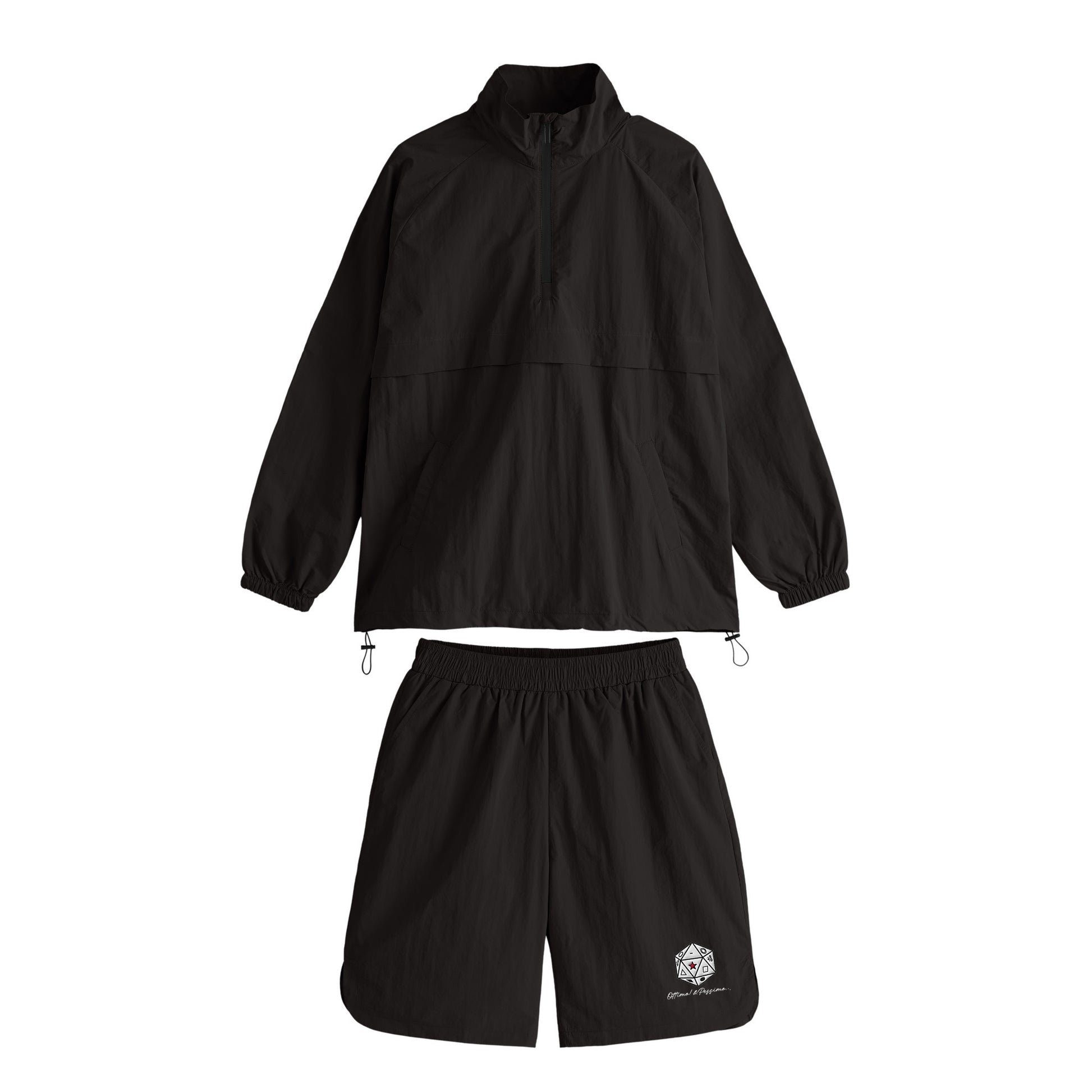 ナイロンセットアップ black image