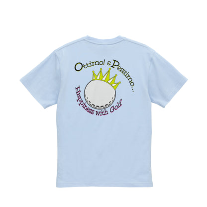 6.0オンスTシャツ　~Crown Ball Logo~ sky-blue image