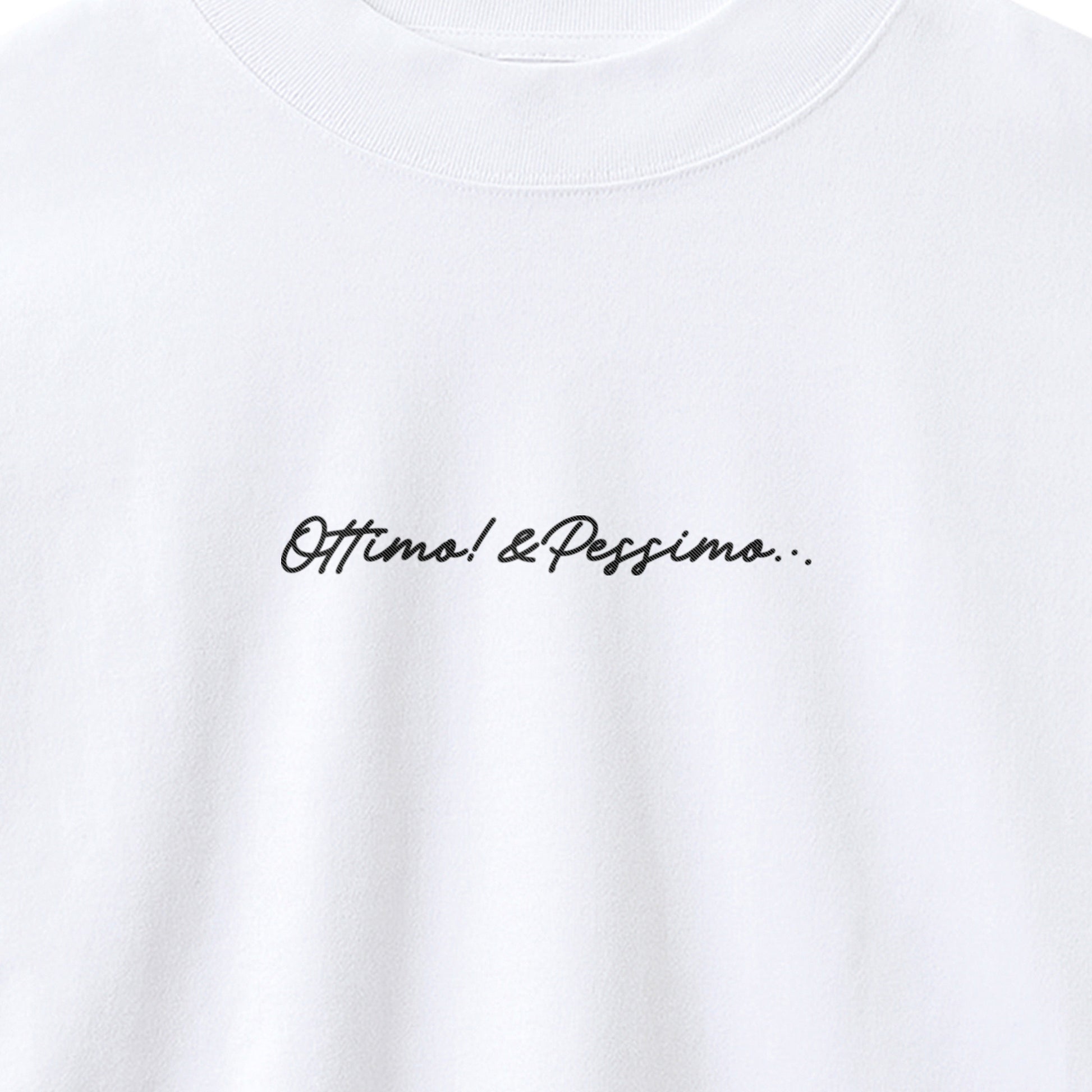 モックネック　ロングスリーブシャツ white image