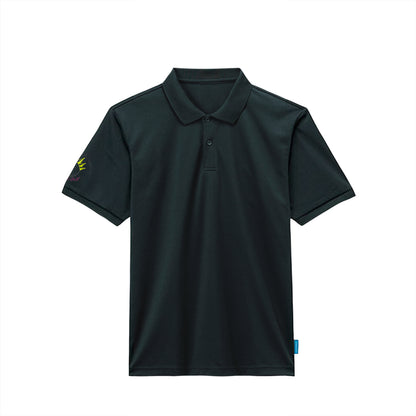 Golf Junky ドライポロ black image